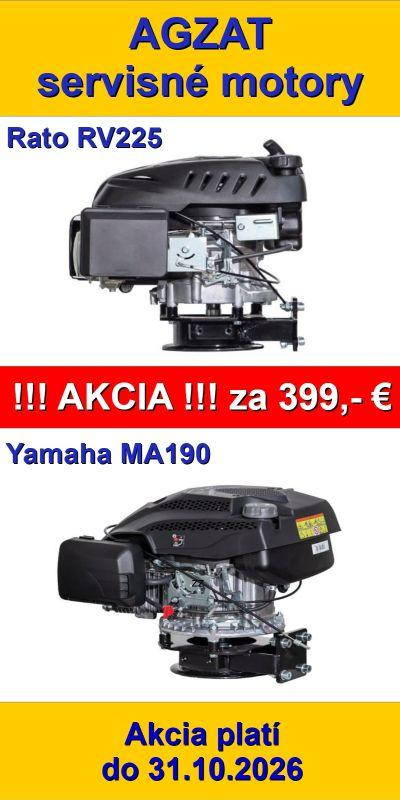 AGZAT akcia na servisné motory